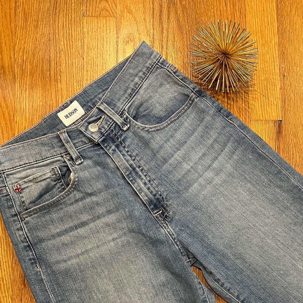 Hudson Kass High Rise Ankle Straight Jeans Size 25 - Picture 6 of 10